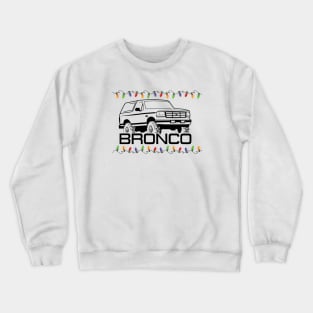 1992-1996 Ford Bronco Side, Christmas Crewneck Sweatshirt